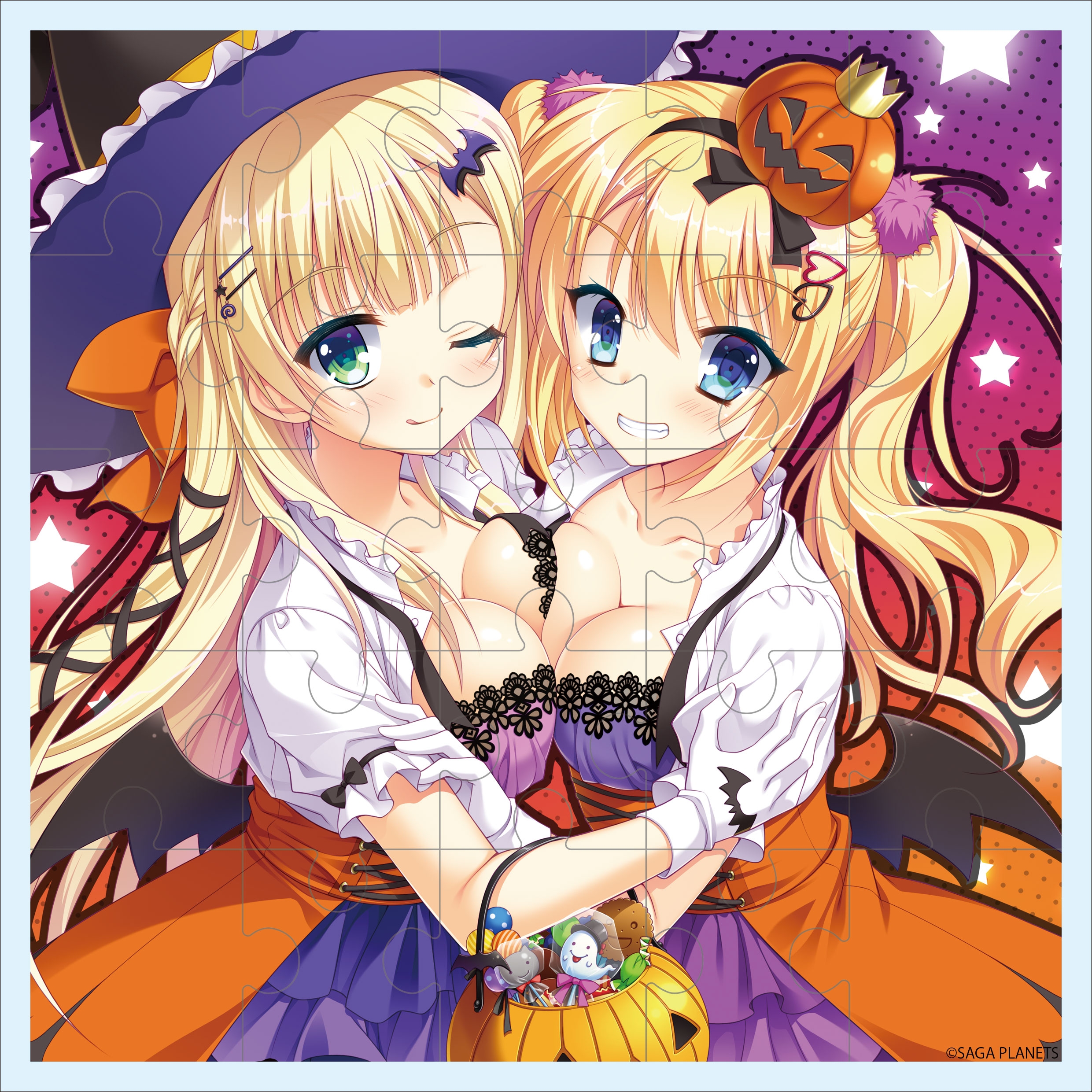 コラボカフェ限定 金色ラブリッチェGOLDENTIME ジグソーパズル　「金恋ハロウィン」