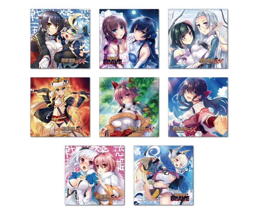 戦国†恋姫シリーズコラボカフェ限定　クリーナクロス