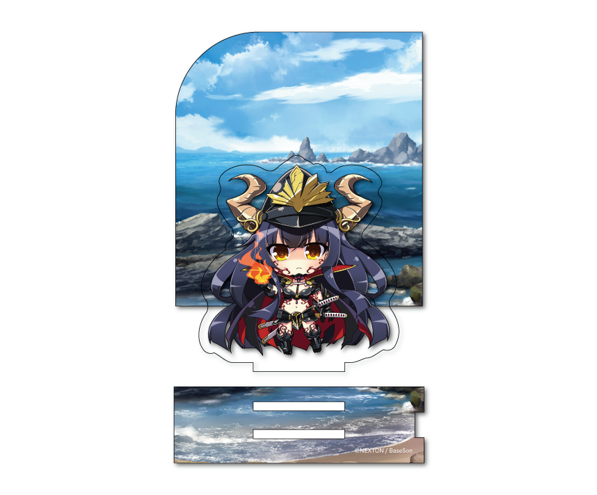 戦国†恋姫シリーズコラボカフェ限定　ジオラマSDアクリルスタンド：波旬信長