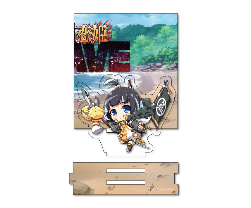 戦国†恋姫シリーズコラボカフェ限定　ジオラマSDアクリルスタンド：鈴果