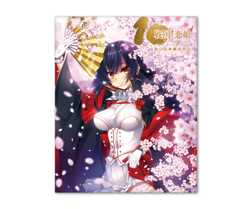 戦国†恋姫シリーズコラボカフェ第弐幕限定　キャンバスアート　10th
