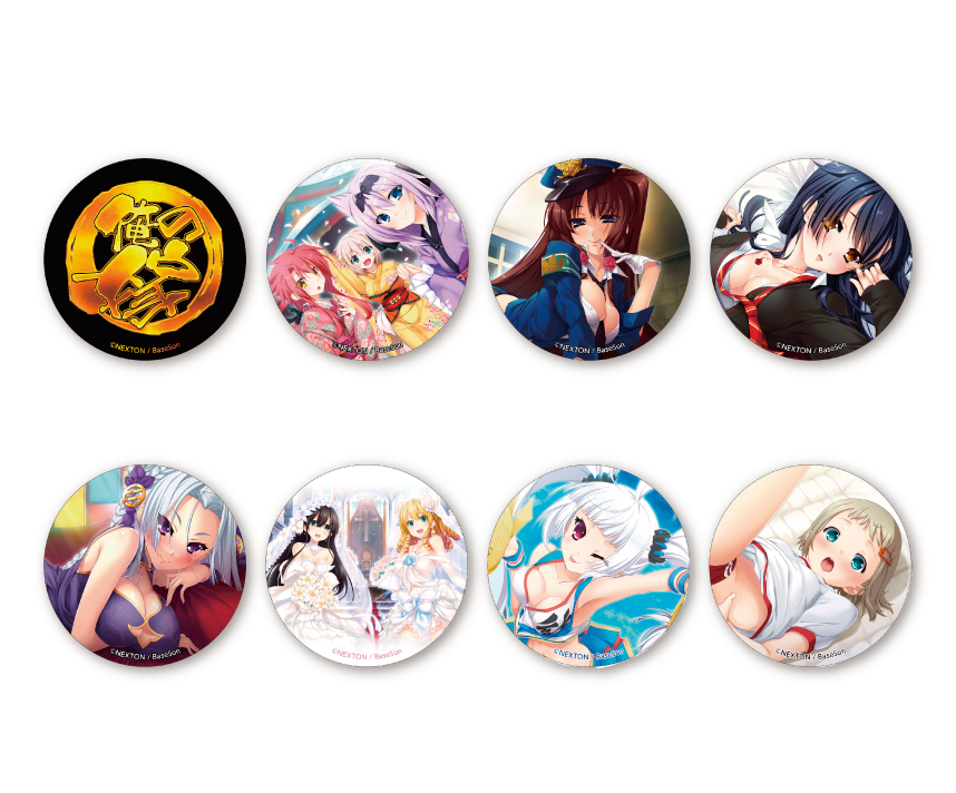 戦国†恋姫シリーズコラボカフェ第弐幕限定　缶バッジA