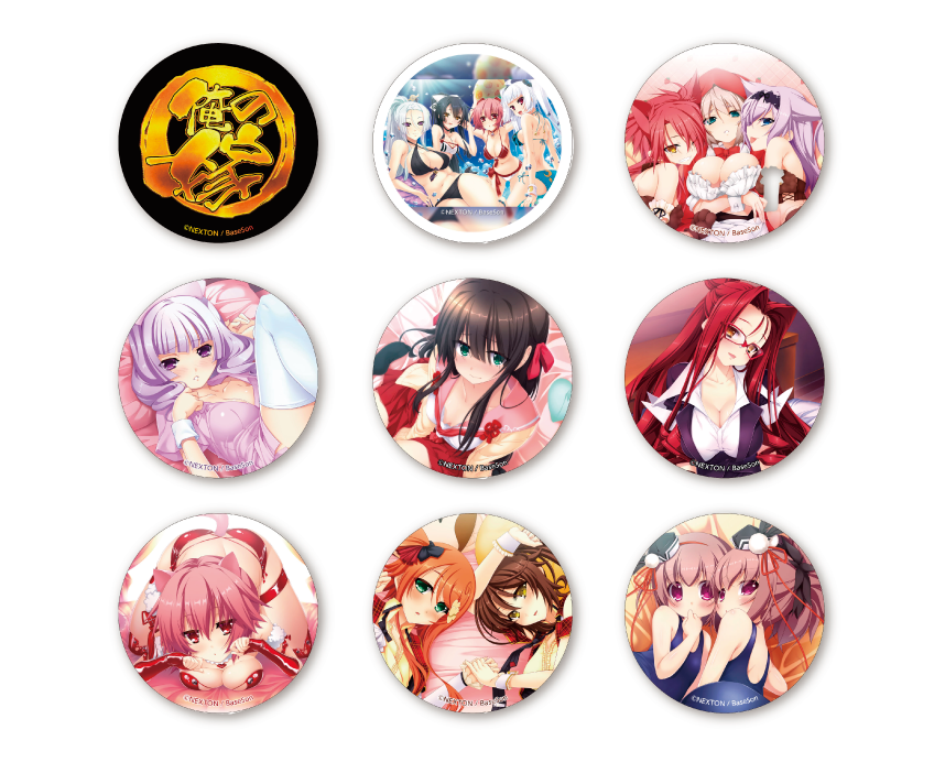 戦国†恋姫シリーズコラボカフェ第弐幕限定　缶バッジB