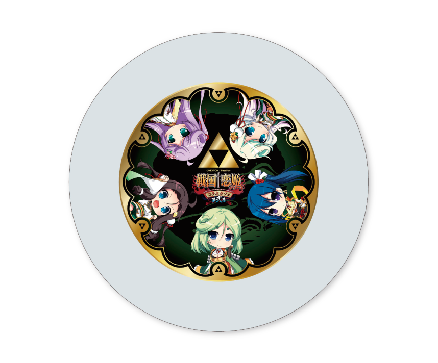 戦国†恋姫シリーズコラボカフェ第弐幕限定　プラスチックプレート