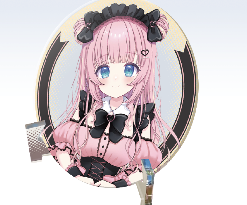 コラボカフェ限定　組み立て式アクリルコースター　おすまし