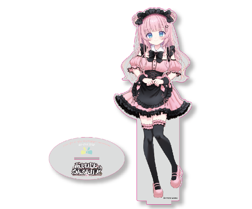 あまねもも　コラボカフェ限定　BIGアクリルスタンド　おすまし