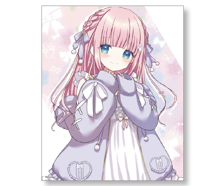 コラボカフェ限定　おめかしキャンバスアート