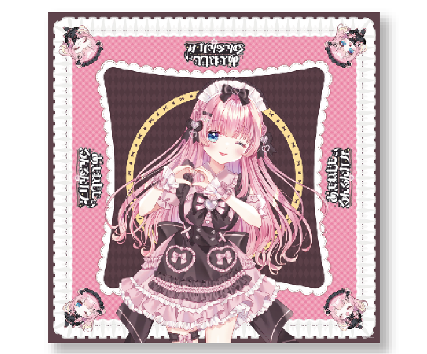 コラボカフェ限定　きゅんですテーブルクロス