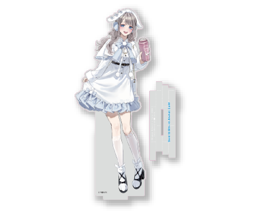 志乃と恋のあにまるカフェ コラボカフェ限定 BIGアクリルスタンド【志乃】