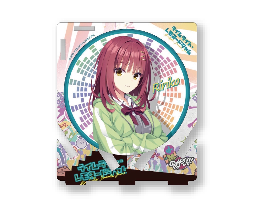 ライムライト・レモネードジャムコラボカフェ限定　組み立て式アクリルコースター【莉々子】