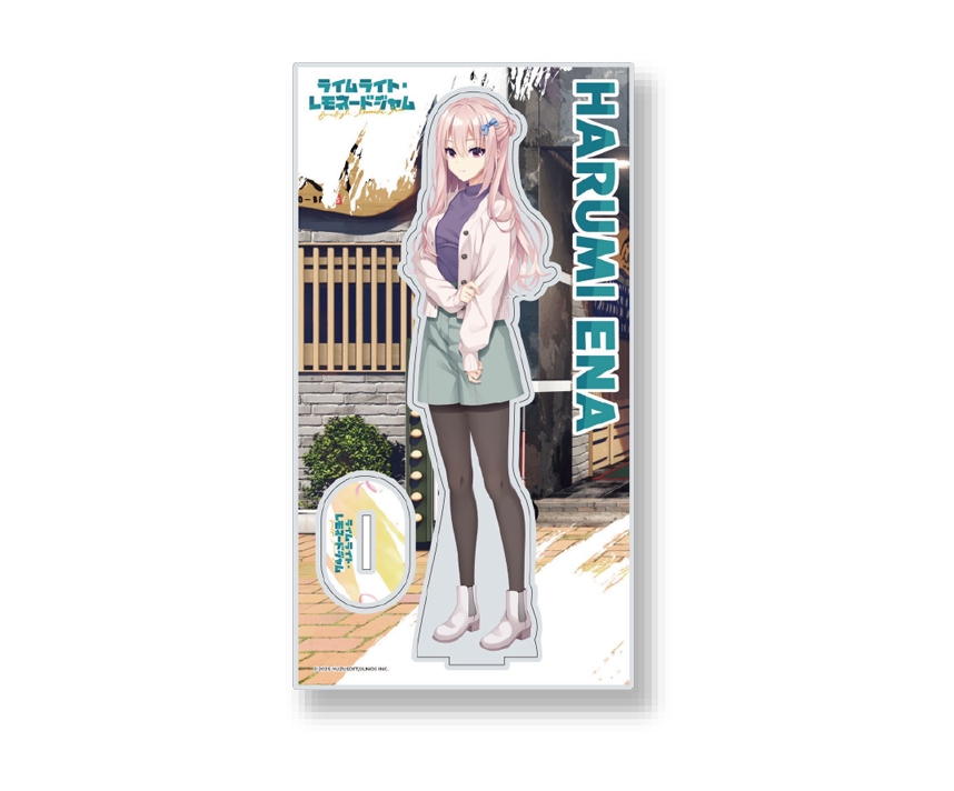 ライムライト・レモネードジャムコラボカフェ限定　枠付きアクリルスタンド【恵那】