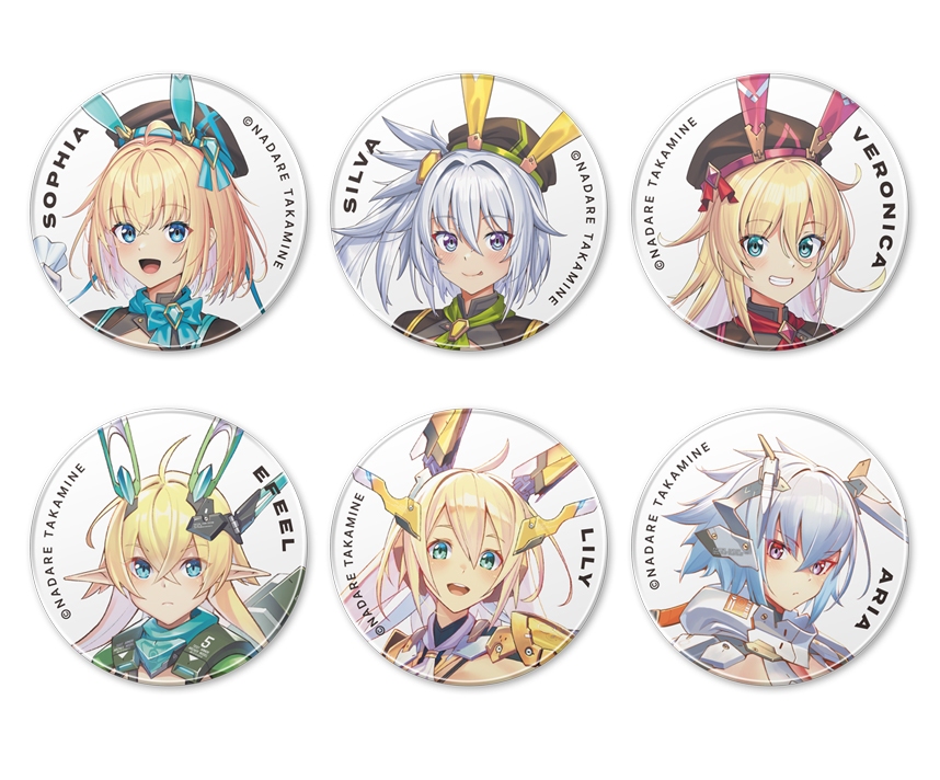 コラボカフェ限定　BSPシリーズ　缶バッジ