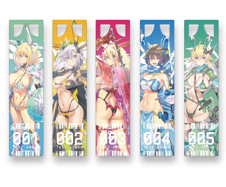 コラボカフェ限定　BSPシリーズ　マグネットキーホルダー【5種セット】