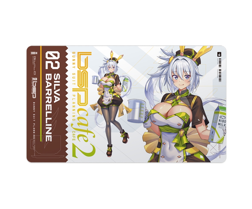 コラボカフェ限定　BSPカフェ2　ラバーマット【シルヴァ】