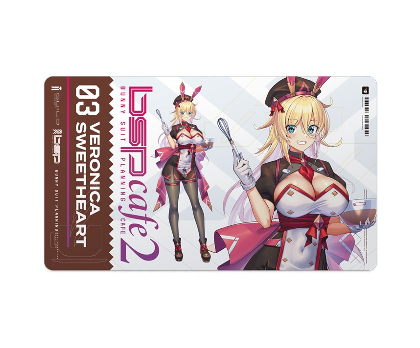 コラボカフェ限定　BSPカフェ2　ラバーマット【ヴェロニカ】