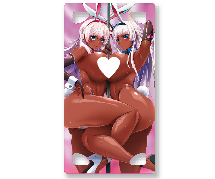 葵渚コラボカフェ限定　描き下ろしマグネットキーホルダー　アネットさん＆リリアナさん（バニー）