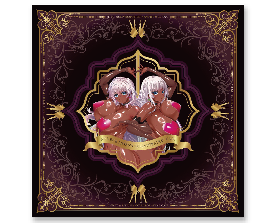 葵渚コラボカフェ限定　描き下ろしテーブルクロス