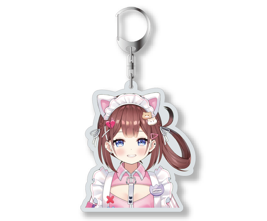 あやみファミリーコラボカフェ３ コラボ限定　アクリルキーホルダー【あやみ】