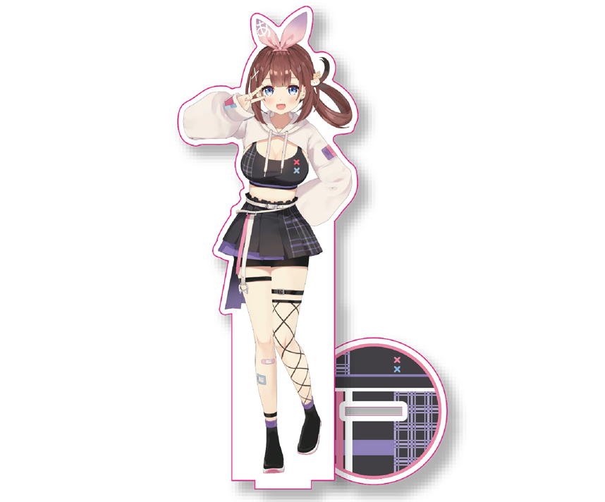 あやみファミリーコラボカフェ３ コラボ限定　3Dモデルアクリルスタンド【あやみ】