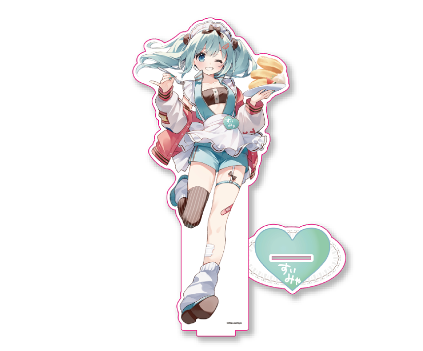 すいみゃ家コラボカフェ限定　BIGアクリルスタンド【すいみゃ】