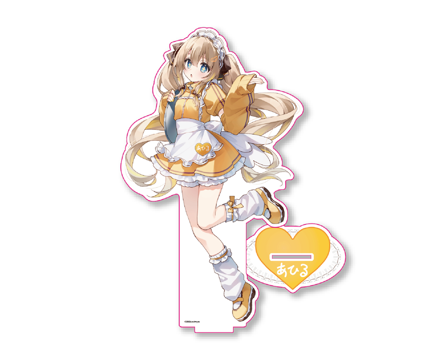 すいみゃ家コラボカフェ限定　BIGアクリルスタンド【綿宮あひる】