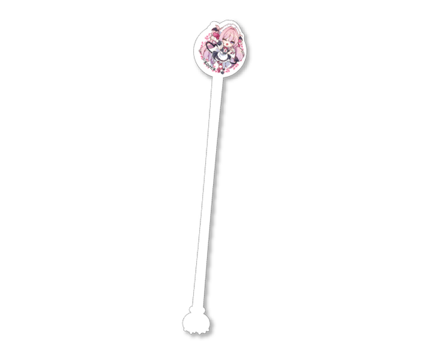 玉之けだまコラボカフェ限定　アクリルマドラー　ルルム