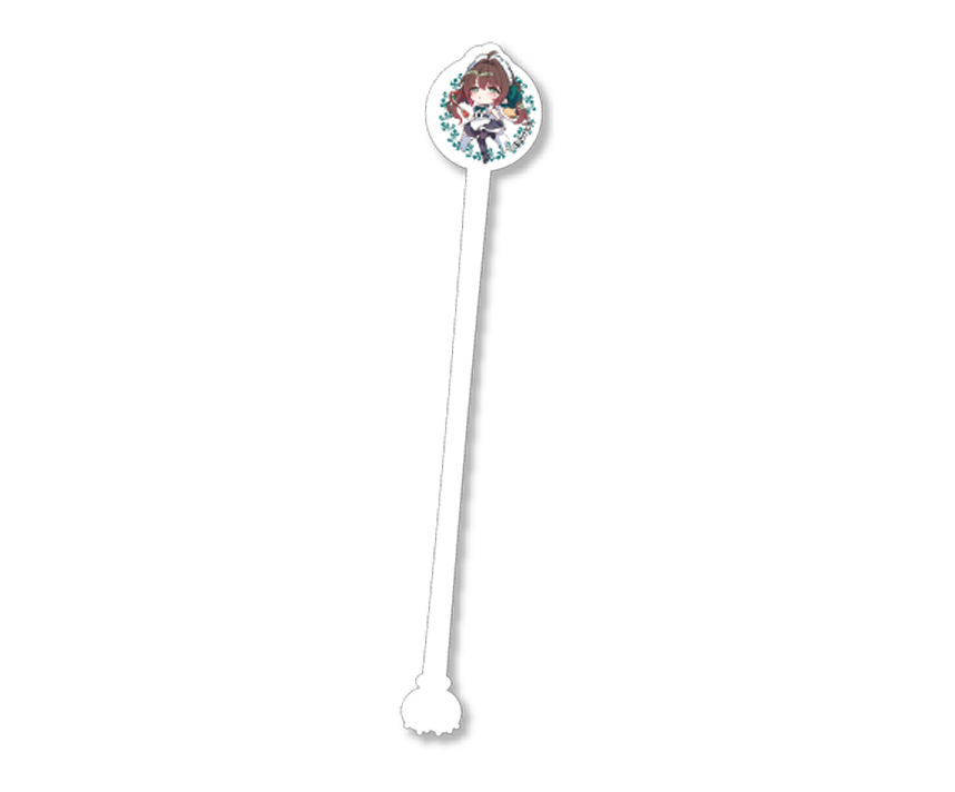 玉之けだまコラボカフェ限定　アクリルマドラー　ストラ